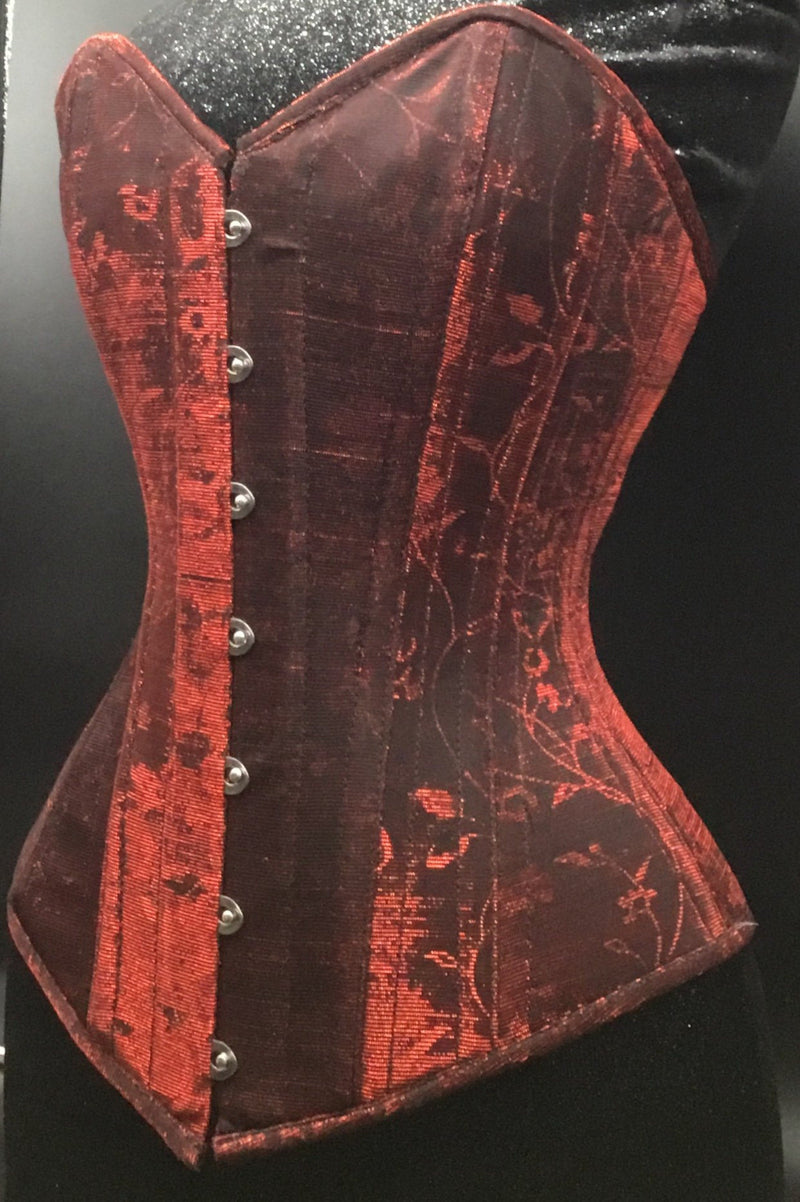 Sparkles Red Corset Overbust