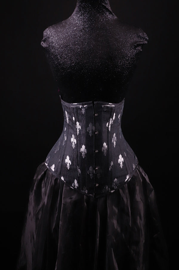 Fleur De Lis Underbust Corset