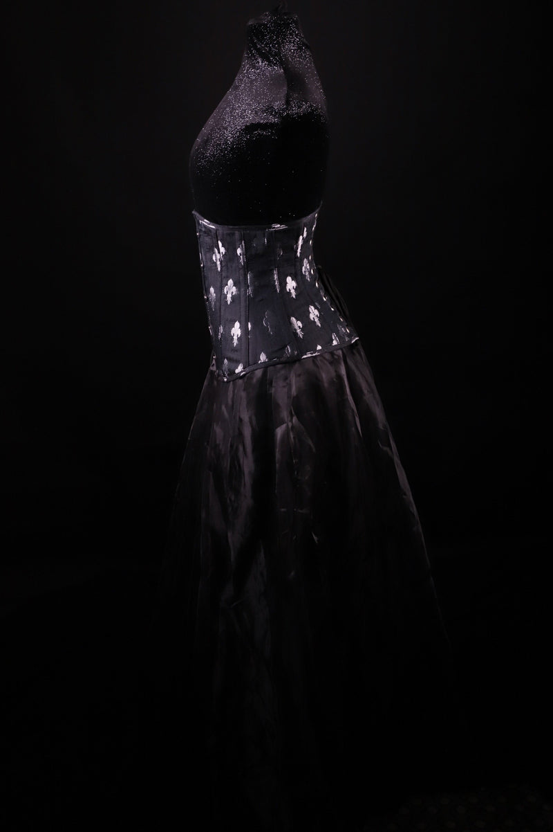 Fleur De Lis Underbust Corset